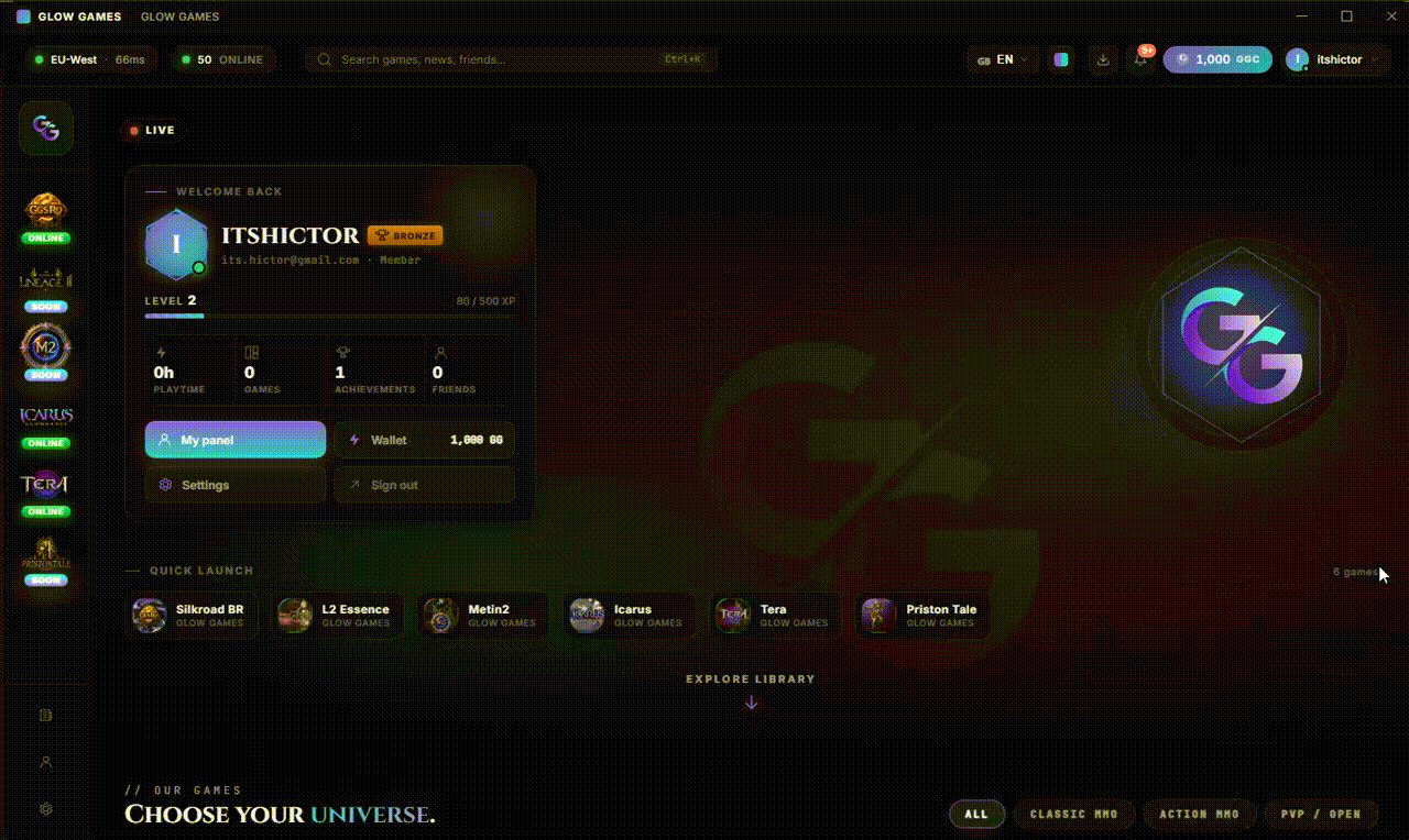 Launcher preview